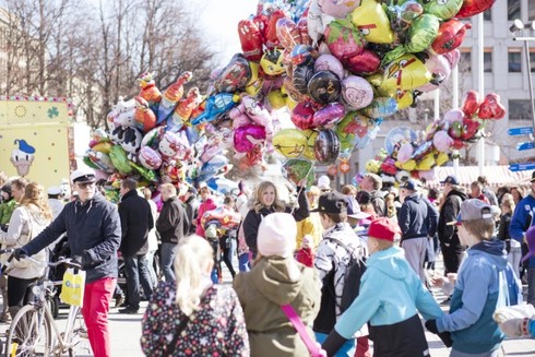 Sıkı giyinin, Vappu yaklaşıyor!