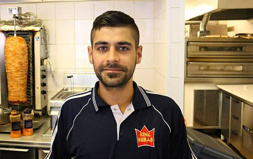 Evsizlere bedava yemek dağıtan göçmene tehditler yağıyor